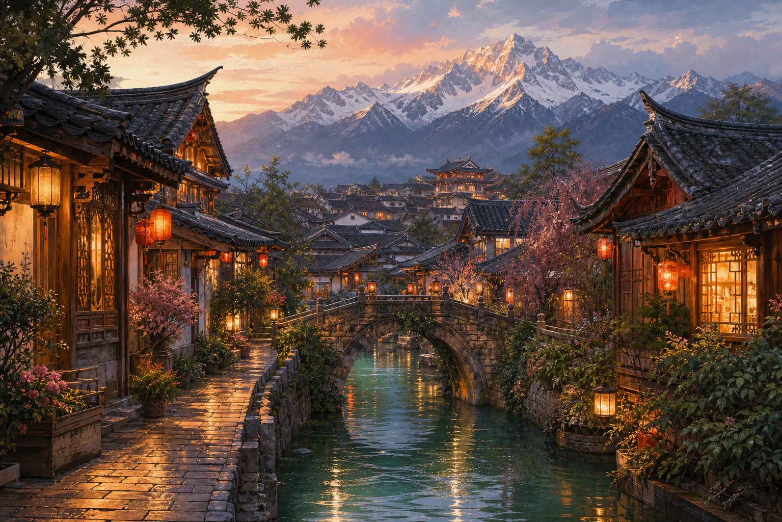 丽江目的地印象图